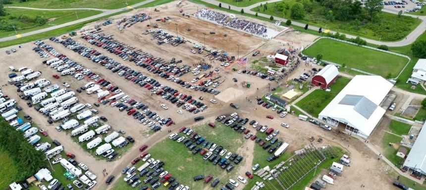 New main arena at the Newaygo County Fair